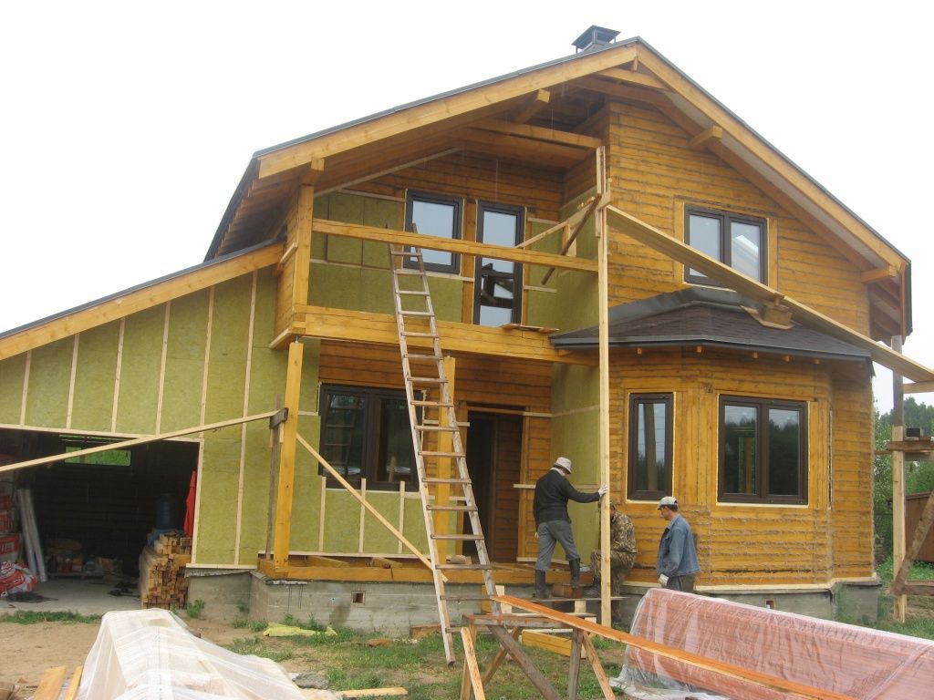 Как произвести утепление деревянного дома