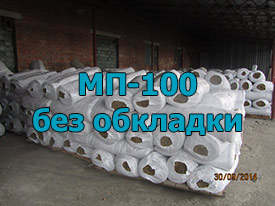 Маты из минеральной ваты прошивные теплоизоляционные без обкладок 125 толщина 40 мм